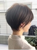 ショートヘア/レイヤー/前髪あり/小顔/30代・40代