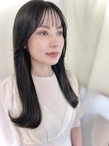 プラグ バイ ネオリーブ(plug by neolive)&nbsp;シースルー/大人ガーリー/チョコレート［髪質改善/縮毛矯正］mo