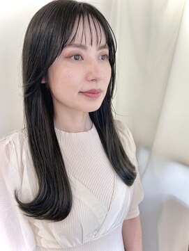 プラグ バイ ネオリーブ(plug by neolive) シースルー/大人ガーリー/チョコレート［髪質改善/縮毛矯正］mo