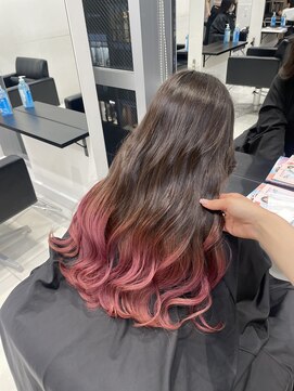 アライブ ハラジュク(ALIVE harajuku) 【ALIVE yu-ki 自然な繋がりのグラデーションカラー】