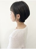 耳掛けくびれショート