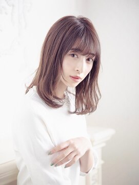 アフロディーテギンザ 日本橋人形町店(APHRODITE GINZA) 前髪/マチルダボブ/インナーグレージュ/30代40代/人形町