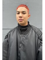 ビビト(bibito)&nbsp;bibito red bozu × fade レッドカラー  ベリーショート