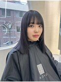 イメチェン◎ペールベージュ大人ガーリーウルフカット