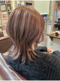【ホイルワーク】 ホワイトパープル