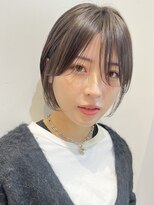 ジョルフ サロン オリジナル(JOLF salon original)&nbsp;【JOLF 塩川祐輝男】シースルーショートボブ2