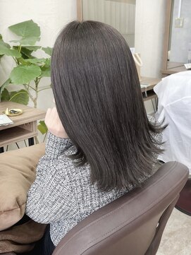 アンフィニー 銀座(ANFINI) 銀座　カラー　グレージュ　アッシュグレー　20代30代40代