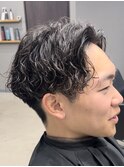 スパイキーショート/ジェットモヒカン/ショートバング/men's