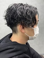 リット×ベリエ(Lit.×belier)&nbsp;鹿児島波巻きパーマシャドウパーマフェザーパーマメンズマッシュ