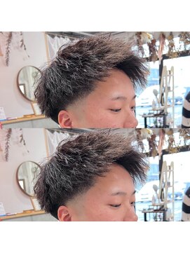 髪屋 紬 メンズ/メンズパーマ/メンズカット/ジェットモヒカン