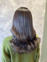 ザ ラブズ ラフズ ヘアー 本店(the loves laughs hair) 春カラー/ラベンダーグレージュ/ミディアムスタイル