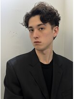 サロンドミルク 溝の口店(salon de MiLK)&nbsp;くせ毛風パーマ×メンズショート