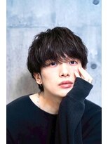 ワンズナゴヤ 名古屋栄店(ONE's NAGOYA)&nbsp;韓国マッシュスペインカールスパイーキーショートブルーブラック