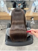 髪質改善ストレート