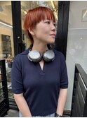 ブリーチダブルカラーハイトーンハイライトショートカット