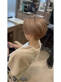ハイトーンケアブリーチダブルカラーミルクティーベージュ