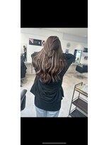 キング 高槻(K!ng) ハイライトカラーミルクティーベージュレイヤーカット