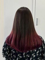 アンブルリュクス 中野(amble luxe)&nbsp;すそカラー/ブリーチ/グラデーションカラー