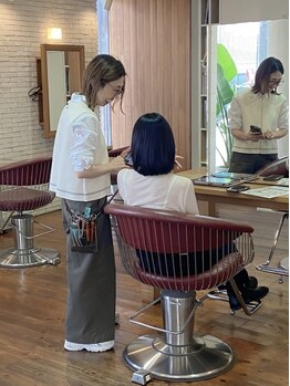 シンク 豊中店(sync)の写真/お客様との距離が近く、何でも相談しやすい明るく元気なスタッフが在籍！！