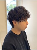 セット時間20分→3分 &nbsp;シャドウパーマ