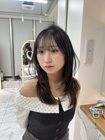 ロンドルピナス 小倉(Lond Lupinus) ミディアムレイヤーカット/似合わせカット/大人ガーリー/20代