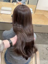 ミリ(mm)&nbsp;色落ちまで可愛い髪の芯まで柔らかくなる艶感ケアベージュ