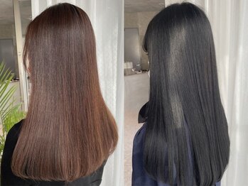 ヘアメイク ミチ 富田店(HAIRMAKE MICHI)の写真/毎朝ノンブローが叶う◇ストレートの常識を覆す最高峰の髪質改善MENU酸性ストレート『艶（エン）』が登場！