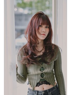 コージー(cozy) ロングレイヤー/ハッシュカット
