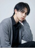 大阪京橋メンズカット｜20代に人気の韓国風センターパートヘア