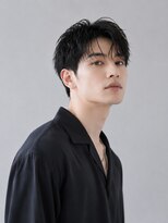 メンズ レガロ 八尾(MEN'S regalo)&nbsp;韓国マッシュセンターパートダウンパーマニュアンスパーマウルフ