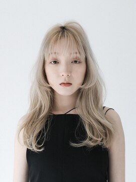 フェリチタ ひばりヶ丘(FELICITA) 大人ハイトーンダブルカラー×ロングレイヤー姫カット