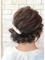 リュドール 名駅(Rue D'or)&nbsp;【リュドール名古屋 相葉】華やかさアップなお呼ばれヘアセット