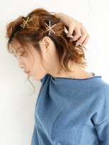 アース 浦安店(HAIR&MAKE EARTH) 波ウェーブ×ポンパアップ 【EARTH浦安】