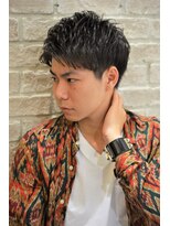 美容室ピュール(PUUR)&nbsp;ワイルドアップバング/ソフトツーブロックショート/ビジカジ