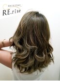 ☆サマー極細ハイライト&ミルクティージュ☆【RE.rise東苗穂】