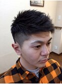 爽やかさと強さのツーブロック