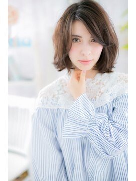 ミック ヘアアンドメイク アップ 駒込店(miq Hair&Make up) 抜け感こなれミディ