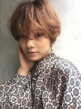 ウクラ バイ レシッド 池袋(uchla by rcid) 大人無造作マッシュショート☆シルキーベージュ/クールショート