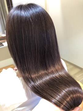 トゥーリ 筑紫野店(tuuli) tuuli筑紫野店☆ロングお客様スタイル☆艶感くすみカラー☆