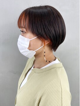 アルバム 銀座(ALBUM GINZA) ショートインナー_ショコラベージュボブルフ_ba360022