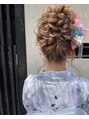 ヘアーメイクサロン リュクス(Hair make salon LUXE) 浴衣高めアップヘア