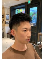 ルドローブラントオオサカ(LUDLOW BLUNT Osaka)&nbsp;【LUDLOW BLUNT】ツーブロック アップバング