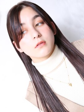 クラッチ 博多(CLUTCH) 大人可愛い小顔美髪ツヤ艶感髪ストレートロング髪質改善A4