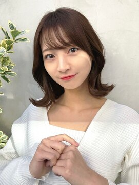 ミラリー トウキョウ(Mirareee Tokyo) 20代30代40代◎栗色波巻きミルクチョコレート艶感エギョモリ