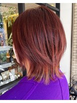 アイフィール アヴェダ 瑞江店(i feel AVEDA)&nbsp;【藤田】ショートウルフ×ハイライト