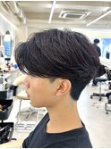 センターパート/ニュアンスパーマ