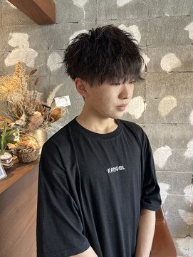 ソワ 四日市(soie) 【soie岡村】王道マッシュ/ツーブロック/ツイスパ風セット