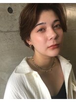 ルームヘア 代々木上原店(Room hair)&nbsp;ボブ/グレージュ/大人女性/レイヤー/ショート[代々木上原]