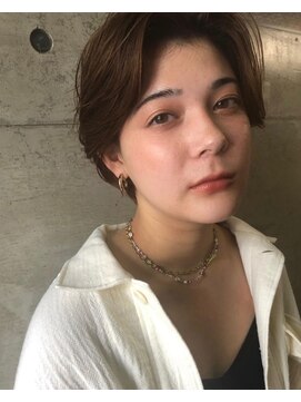 ルームヘア 代々木上原店(Room hair) ボブ/グレージュ/大人女性/レイヤー/ショート[代々木上原]