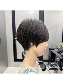 ハルキミナト ジャパン トウキョウ(HARUKI MINATO japan TOKYO) 30代40代50代/丸みショート/クビレ/前髪あり/ブラウン/表参道